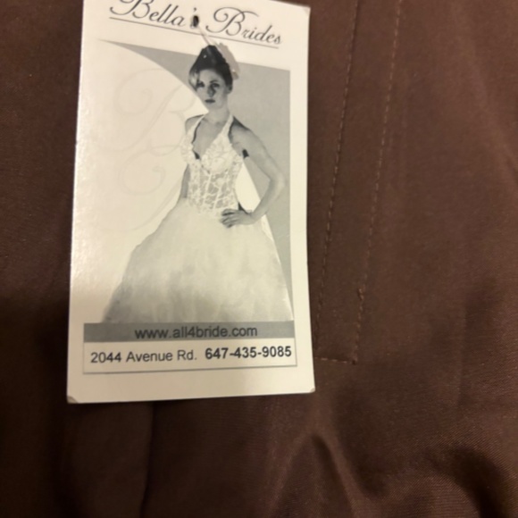 New Chic satin prom gown Mori Lee NWT - Picture 5 of 7